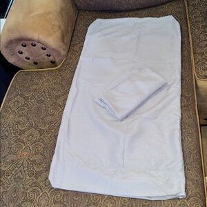 Gray Pillowcase Set ,a set of two.